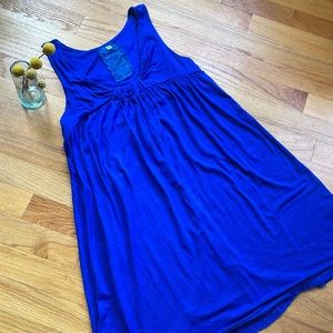 Blue dress/cover-up/loungewear perfection!